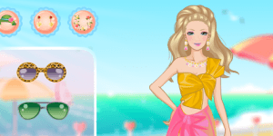 Spiel - Beach Barbie Facial Makeover