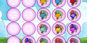 Spiel - Colorful Turkey Matching