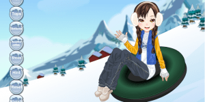 Spiel - Snowtubing Girl