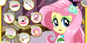 Spiel - Equestria Girls Fluttershy Makeover