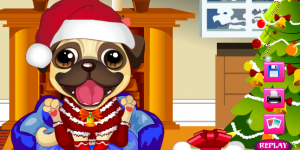 Spiel - Cute Christmas Puppy
