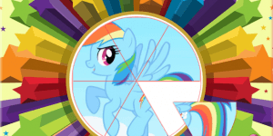 Spiel - My Little Pony: Round Puzzle
