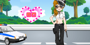 Spiel - Sweet Cop Dress Up Game