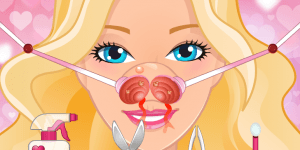 Spiel - Barbie Nose Doctor