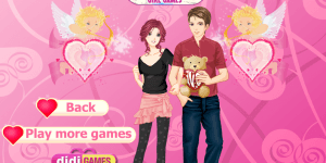 Spiel - Valentine Dressup