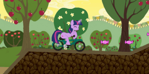 Spiel - Little Pony Bike Racing