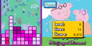 Spiel - Peppa Pig Tetris