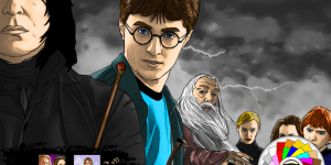 Spiel - Harry Potter Online Coloring 2