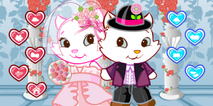 Spiel - Cute Cat Wedding Dress Up