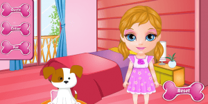 Spiel - Baby Barbie Adopts A Pet