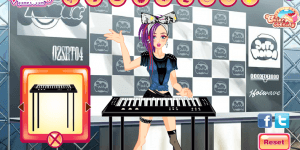 Spiel - Rockband Keyboard Girl