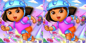 Spiel - Dora The Explorer Spot The Difference