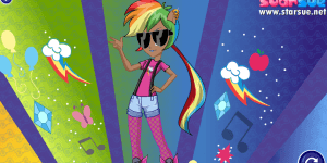 Spiel - Rainbow Dash Rainboom Style