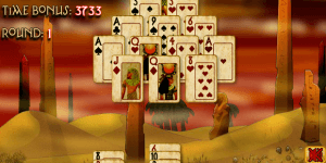 Spiel - Pyramid Solitaire Mummy's Curse