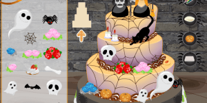 Spiel - Halloween Wedding Cake