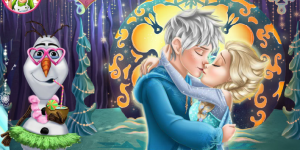 Spiel - Elsa Kissing Jack Frost