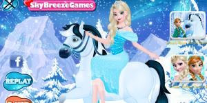 Spiel - Elsa Goes Horseback Riding