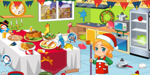 Spiel - Cleaning Christmas Mess