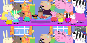 Spiel - Peppa Pig 35 Differences