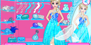Frozen Elsa Shopping