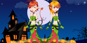 Spiel - Halloween Devil Twins