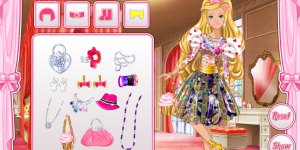 Spiel - Barbie`s Valentine`s Patchwork Dress