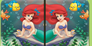 Spiel - Princess Ariel Spot the Difference