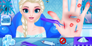 Spiel - Doctor Frozen Elsa Hand