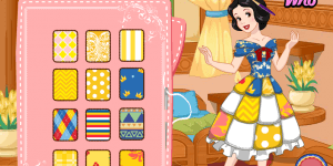 Spiel - Snow White Patchwork Dress