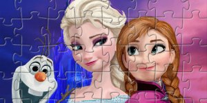 Spiel - Elsa and Anna Puzzle