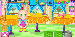 Spiel - Baby Rosy Room Cleaning