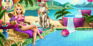 Spiel - Rapunzel Swimming Pool