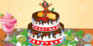 Spiel - Clown Cake
