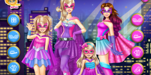 Spiel - Super Barbie Sisters Transform