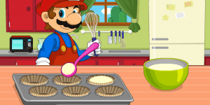 Spiel - Mario Mushroom Cupcake