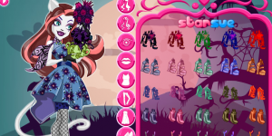 Spiel - Monster High Gloom n' Bloom Catrine DeMew
