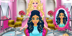 Spiel - Barbie's Princess Hair Salon