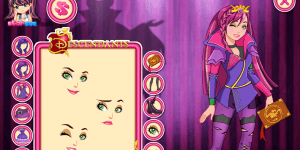 Spiel - Descendants Mal Dress Up Game