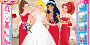 Spiel - Disney Princesses Bridesmaids