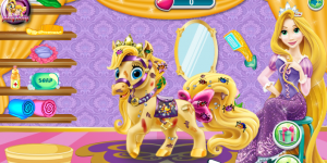 Spiel - Rapunzel's Messy Pony
