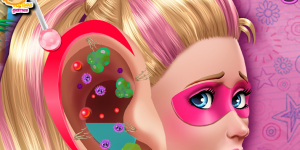 Spiel - Super Barbie Ear Doctor