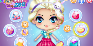 Spiel - Chibi Elsa's Modern Makeover