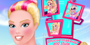 Spiel - Super Barbie Sparkling Makeup