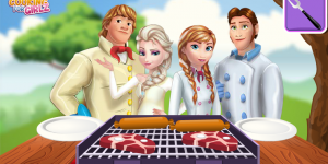 Spiel - Frozen Family At The Picnic