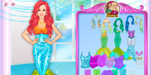 Spiel - Princess Ariel Dress Up