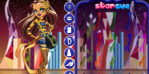 Spiel - Monster High Boo York Cleo de Nile Dress Up