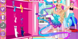 Spiel - Super Barbie Gymnastics Contest