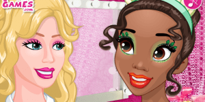Spiel - Barbie's Royal Makeup Studio