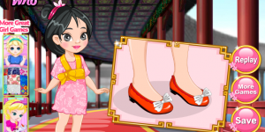 Spiel - Princess Mulan Shoes Design