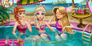 Spiel - Princess Pool Party
